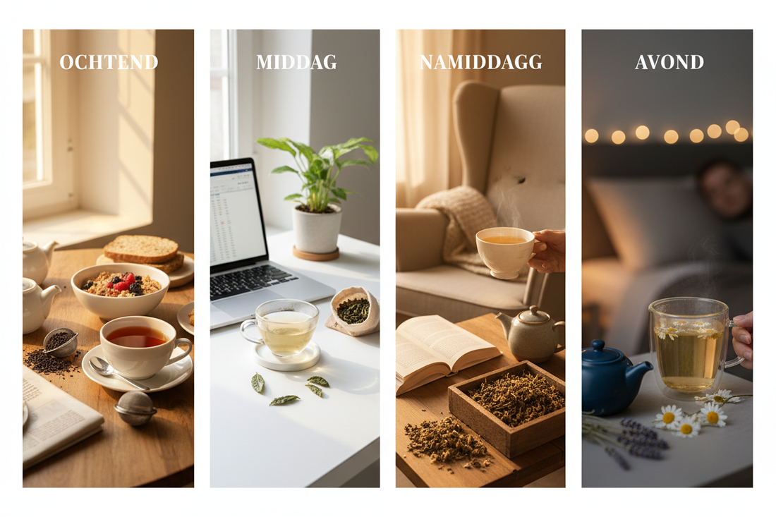 beste losse thee voor elk moment van de dag