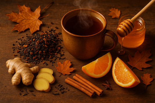 losse herfst en winterthee