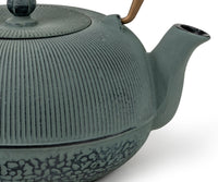 bredemeijer sichuan theepot gietijzer blauw