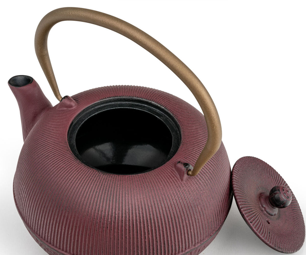 bredemeijer sichun theepot gietijzer pruim