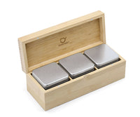 Bredemeijer® Bamboe theedoos met 3 blikjes