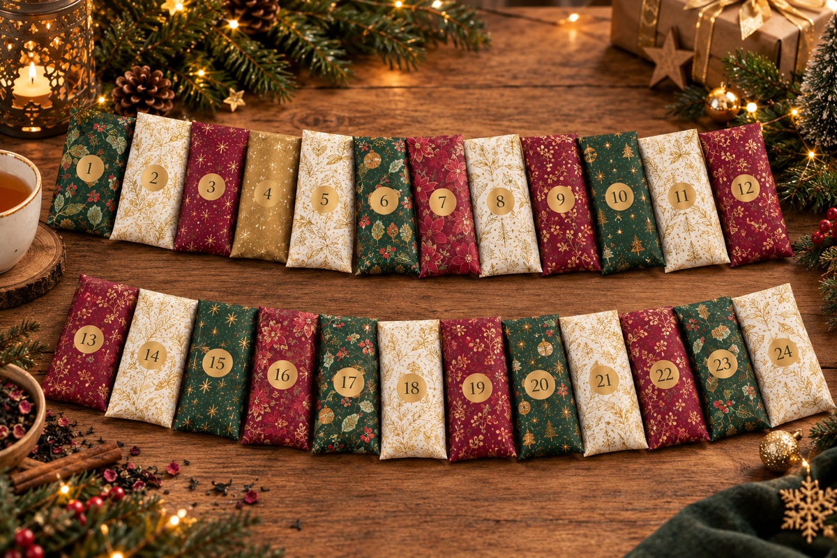 Passie voor Thee Adventskalender – 24 zakjes losse thee