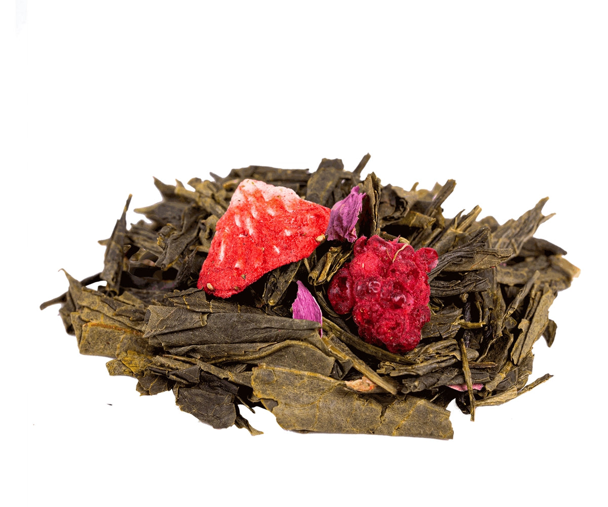 aardbei frambozen thee losse thee