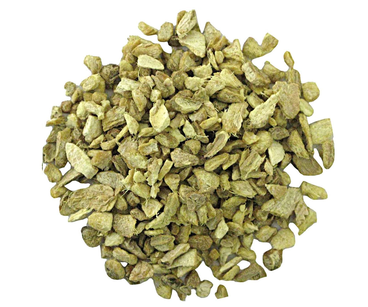 gemberwortel gesneden