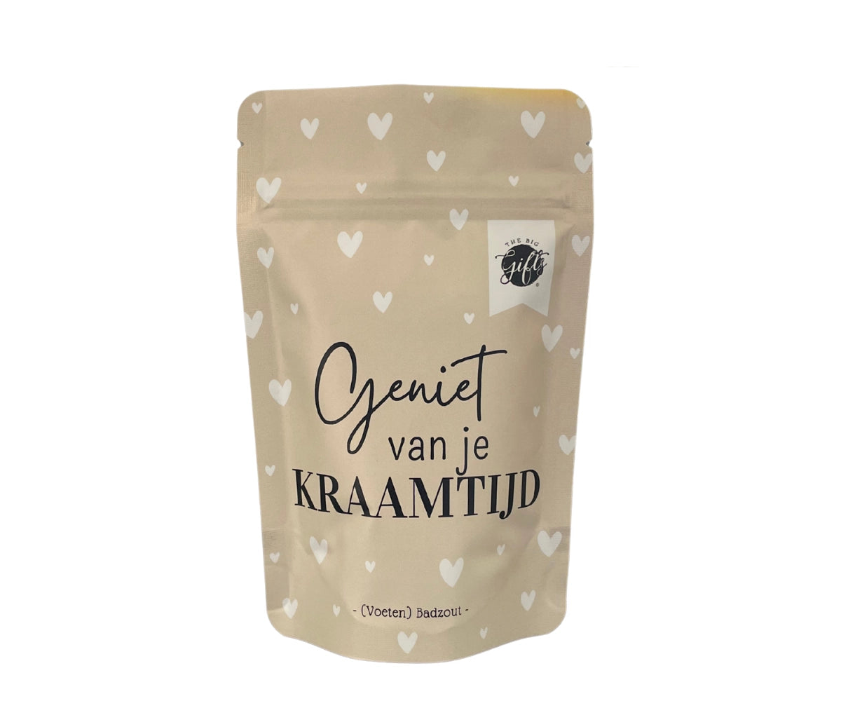 badzout geniet van je kraamtijd