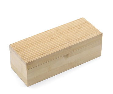Bredemeijer® Bamboe theedoos met 3 blikjes