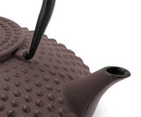 theepot xilin bruin detail