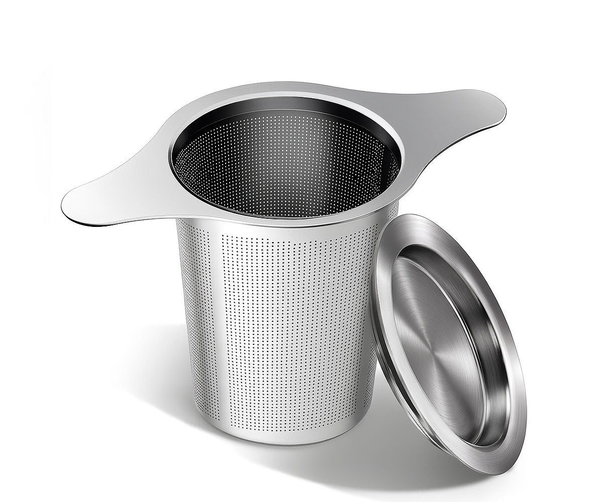 theezeef met onderzetter